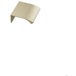 Uchwyt meblowy krawędziowy Edge Straight 40 Aluminiowy Złoty