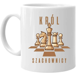 Król szachownicy - kubek na prezent
