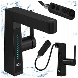 Bateria Umywalkowa Stojąca Łazienkowa Z Wyciąganą Wylewką Lidia