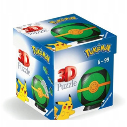Puzzle 3D Kula Pokemon Repeat Ball