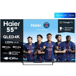 Haier H55S85GUX 55" QLED 4K GoogleTV Funkcje AI