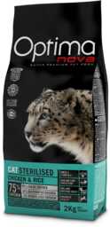 OPTIMAnova Cat Sterilised Chicken/Rice - 8kg