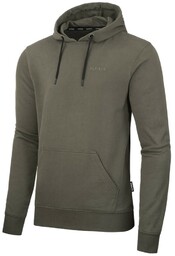 Bluza męska z kapturem Alpinus Lugano oliwkowy