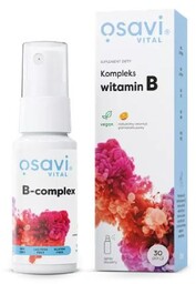 OSAVI Vital Kompleks Witamin B Spray doustny Pomarańcza,