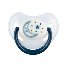 Canpol Babies Smoczek silikonowy anatomiczny Night Dreams 0-6m
