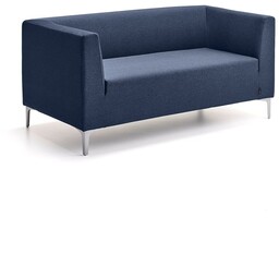 Sofa 2-osobowa CASUAL, tkanina ETNA, niebieski