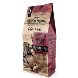 WIEJSKA ZAGRODA Karma dla psa Wołowina z dzikiem