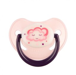 Canpol Babies Smoczek silikonowy anatomiczny Night Dreams 0-6m