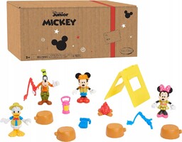 Zestaw 4 FIGURki Myszka Mickey Minnie Donald Goofy