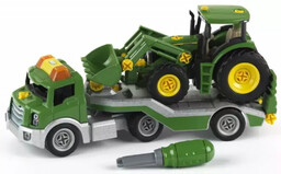 Traktor John Deere, do skręcania, na lawecie Klein