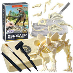 WOOPIE Zabawka Kreatywna Dinozaur Szkielet Wykopalisko Archeologiczne