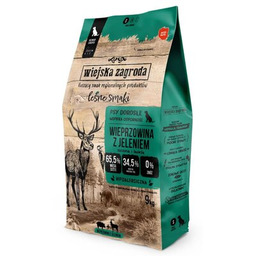 WIEJSKA ZAGRODA Karma dla psa Wieprzowina z jeleniem
