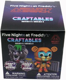 Bizak Five Night At Freddys Diorama postaci, pudełko