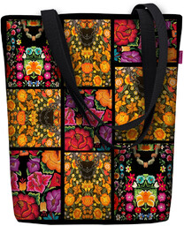 Torebka płócienna Sunny, nadruk Frida Flowers  shopperka