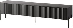 Szafka RTV czarna mat 190 cm Aria