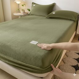 Prześcieradło Polarowe Pluszowe Miś 180x200 cm z Gumką