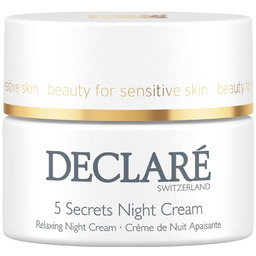 Declare Stress Balance 5 Secrets Night Cream nawilżający