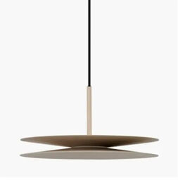 Azzardo Lampa wisząca DISC kaszmirowa AZ6742 1xLED 12W