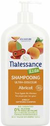 Natessance Kids High Tolerance Apricot szampon bez siarczanów,