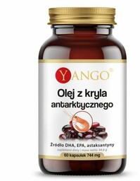 YANGO Olej z Kryla Antarktycznego 500 mg (60