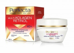Perfecta Multi-Kolagen Retinol 40+ Krem redukujący zmarszczki wygładzający