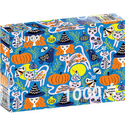 Enjoy, Puzzle - Zaczarowane koty, 1000 el.