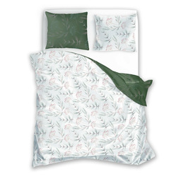 Faro Pościel satynowa 140x200 Milagro Verde 020 biała