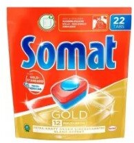 Somat, Gold, Tabletki do zmywarki, 22 sztuki