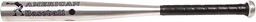 MFH Amerykański kij baseballowy aluminiowy srebrny 66 cm