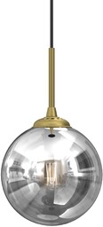 Milagro Lampa wisząca Reflex MLP8413 ball przydymiona złota