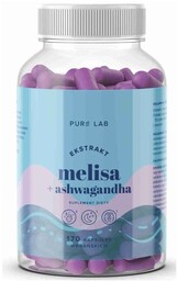 Pure Lab Ekstrakt Melisa 150 Mg + Ashwagandha