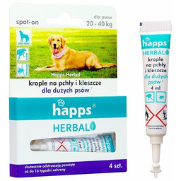 Bros Happs Herbal Krople Na Pchły I Kleszcze