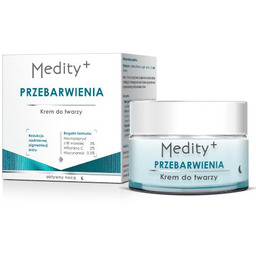 MEDITY+ PRZEBARWIENIA Krem do twarzy na noc, 50ml