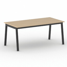 Stół PRIMO BASIC z czarnym stelażem, 1800 x