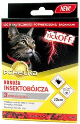 PCHEŁKA tickOFF insektobójcza obroża dla kotów 30 cm