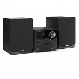 Sharp XL-B512(BK) Mikrosystem Hi-Fi, CD/FM/USB/Bluetooth v5.0, 45W, czarny