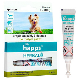 Bros Happs Herbal Krople Na Pchły I Kleszcze