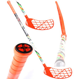 Kij Unihoc Airtek 70Cm Pomarańczowy Dla Praworęcznych Xqmax
