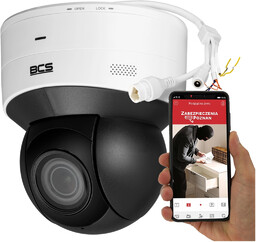 Kamera obrotowa WiFi PTZ 5MPx BCS-P-SIP155SR3-AI2 Starlight MotoZooom