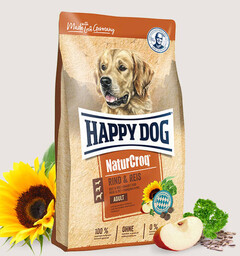 Happy Dog NaturCroq RindRice 15kg