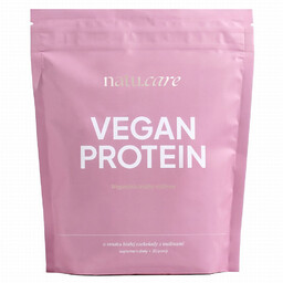Natu.Care Vegan Protein Białko roślinne smak białej czekolady
