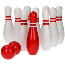 BS Toys drewniane kręgle dla dzieci i dorosłych