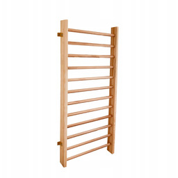 drabinka gimnastyczna klasyczna drewno 240x90 cm