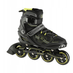 Nils NA9157 Łyżworolki Rolki Czarno-żółty 38