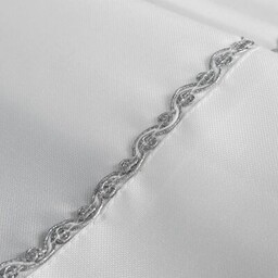 Obrus dekoracyjny Paola 180 x 180 cm biały