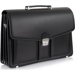 Duża teczka męska TIZANO T02 czarna