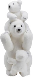 Generic Figurka Mama I DZIECKO Biały Niedźwiedź Polarny