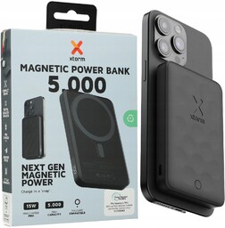 Power bank do MagSafe, cienki do 5000mAh 18W