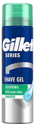 Gillette Series Sensitive Aloes Żel do golenia, 200