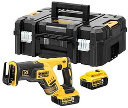 DeWALT DCS367P2 piła szablasta 2900 spm Czarny, Żółty